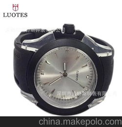 深圳手表厂家 新款时尚塑胶手表 新开发硅胶手表 礼品促销表